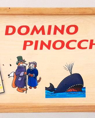 Domino Pinocchio - 28 Tessere - Vintage