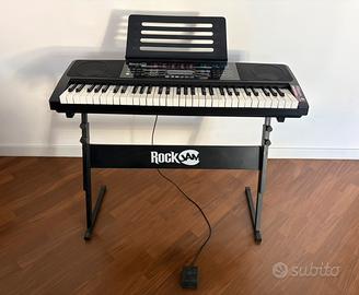 Tastiera elettronica RockJam RJ761 a 61 tasti