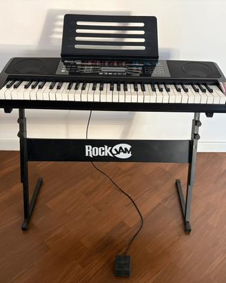 Tastiera elettronica RockJam RJ761 a 61 tasti