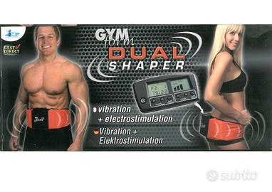 gym dual cintura vibrante ed elettrosimolante