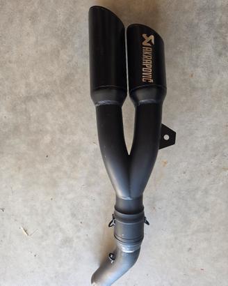 Scarico doppio non omologato Honda Rebel cmx 500