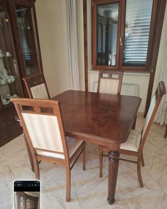 tavolo piu 6 sedie