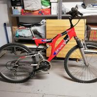 Bicicletta MTB biammortizzata