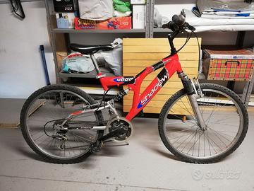 Bicicletta MTB biammortizzata