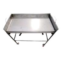 Barbecue tutto acciaio inox - piastra inox 100x50