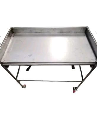 Barbecue tutto acciaio inox - piastra inox 100x50