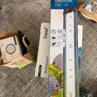 Luce HeliaLux spectrum 700 per acquario lido 200