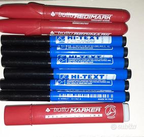 lotto pennarelli indelebili da collezione 