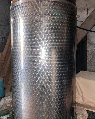 Cisterna in acciaio inox 600 litri