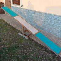 Bascula in legno agility dog