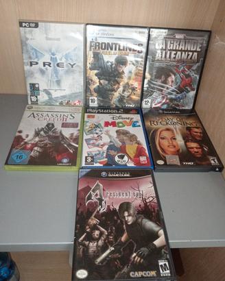 lotto giochi originali resident evil Assassin's...