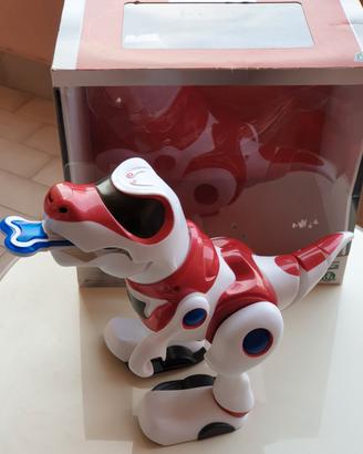 Dinosauro T.Rex interattivo con osso