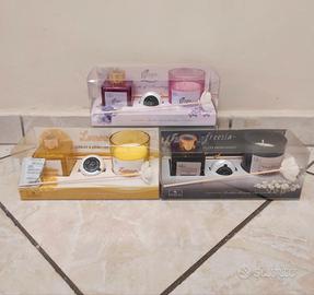Set 3 profumatore ambiente+ candela+ saponetta 