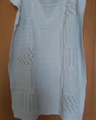 coperta bambino cotone azzurra "Zara Home"