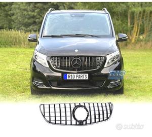 GRIGLIA PER MERCEDES V W447 14-19 NERO LUCIDO