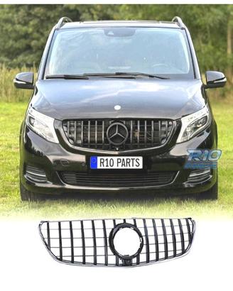 GRIGLIA PER MERCEDES V W447 14-19 NERO LUCIDO