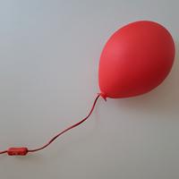 Lampada per cameretta bimbi a forma di palloncino