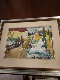 quadro olio Franco Murer