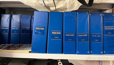 Rivista Pescare dal 1975 al 1990