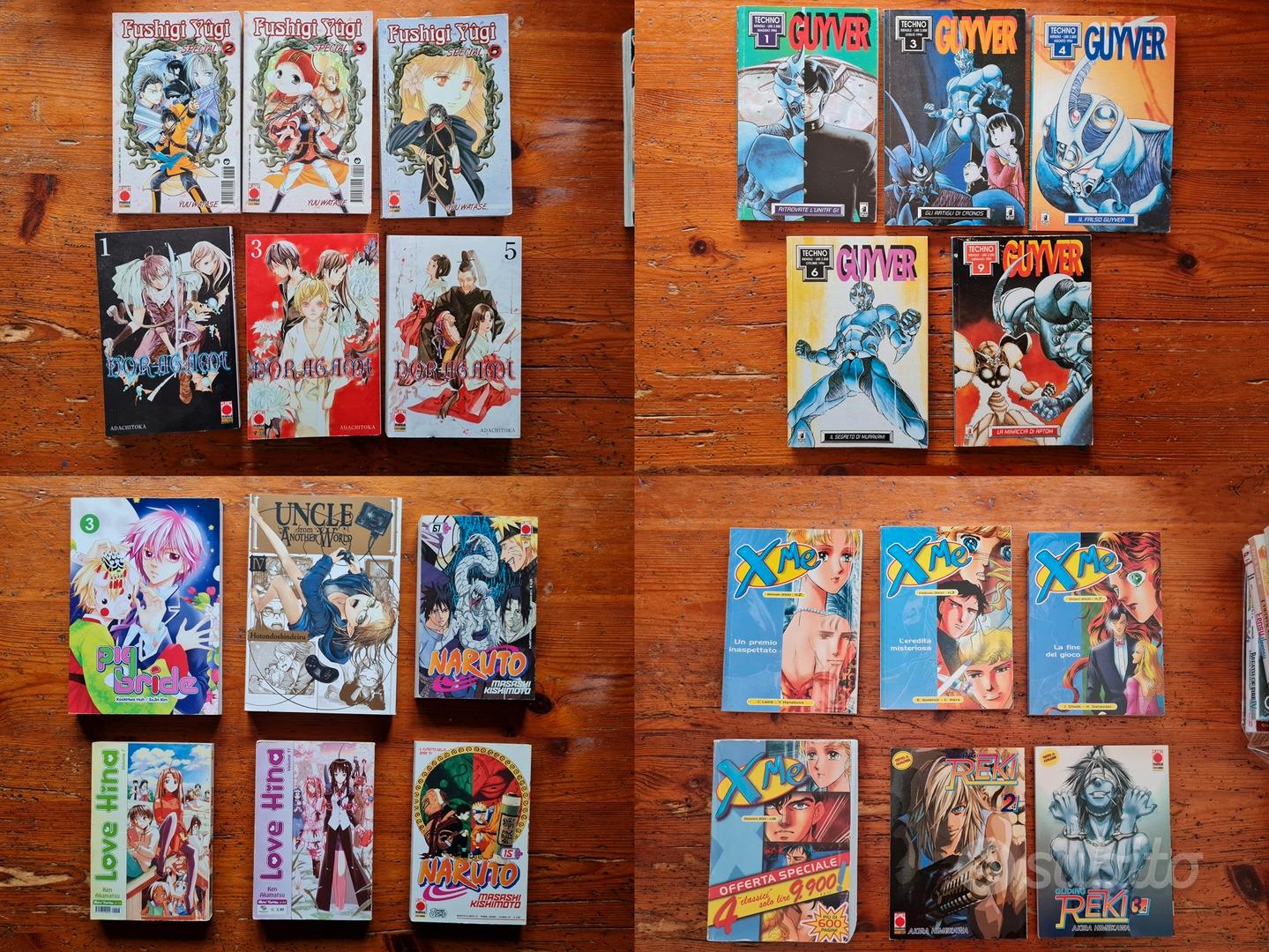 Collezione fumetti MANGA vari