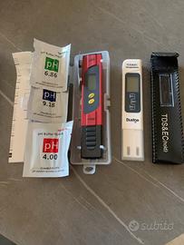 Tester per ph e temperatura acqua