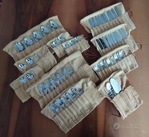 Posate vintage Sambonet 10 coperti acciaio inox