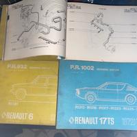 Manuali officina e cataloghi ricambi renault.