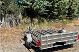 Carrello portamoto basculante REVISIONATO AGO.24