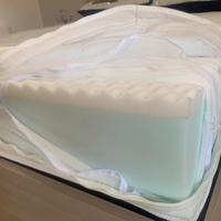 MATERASSO IN MEMORY FOAM SFODERABILE CON CUSCINI 
