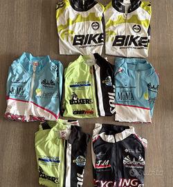 Lotto 7 Maglie Ciclismo Uomo perfette