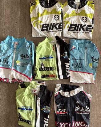 Lotto 7 Maglie Ciclismo Uomo perfette
