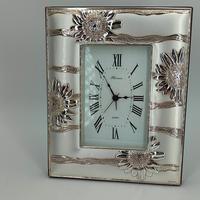 orologio argento da tavolo 