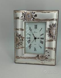orologio argento da tavolo 