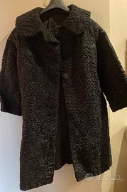 Cappotto Pelliccia in vero astrakan