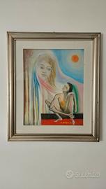 Quadro olio su tela.