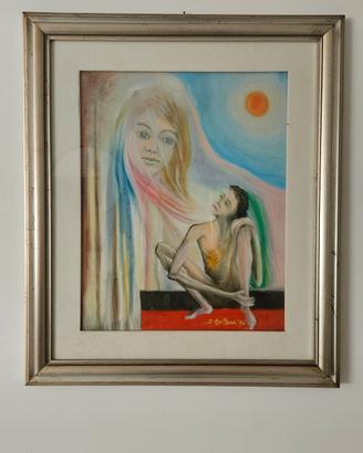 Quadro olio su tela.