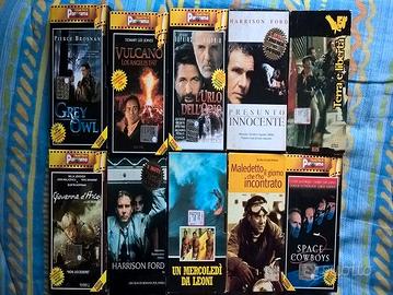 lotto 53 film originali in vhs a 50 cents l'uno