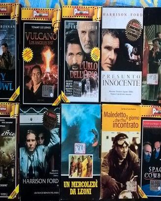lotto 53 film originali in vhs a 50 cents l'uno