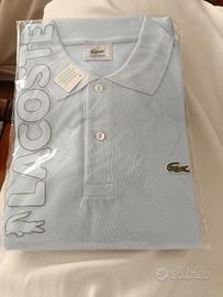 Polo originale Lacoste azzurra