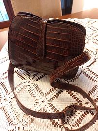 borsa in coccodrillo