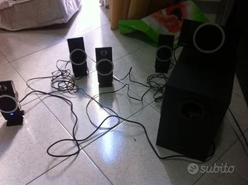 Creative Inspire T6100 76 Watts 5.1 Speakers.