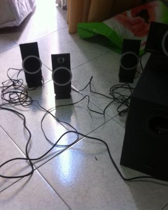 Creative Inspire T6100 76 Watts 5.1 Speakers.