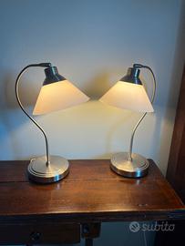 Lampada da tavolo, abat jour, in coppia