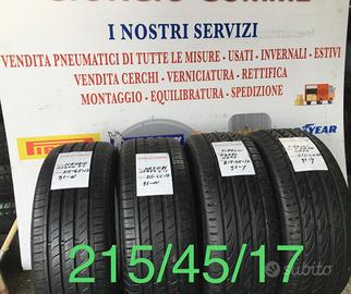 Gomme usate 215/45/17