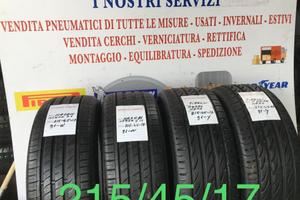 Gomme usate 215/45/17