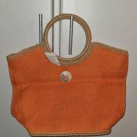 Borsa arancione Benetton