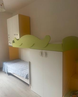 Camera da letto ragazzi 2 letto