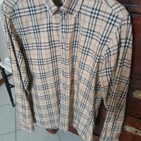 camicia usata originale Burberry