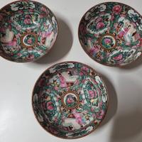 Ciotole in ceramica, con decorazioni giapponesi