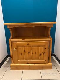 Mobile porta tv in legno di pino massello